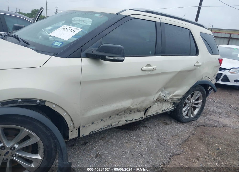 2018 FORD EXPLORER XLT VIN: 1FM5K7D87JGA41657
