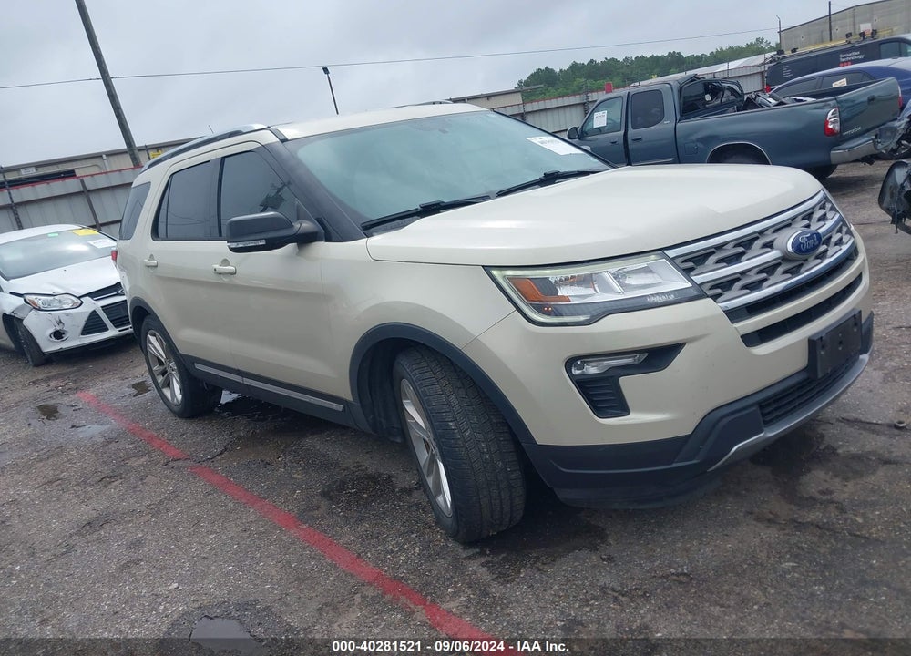 2018 FORD EXPLORER XLT VIN: 1FM5K7D87JGA41657