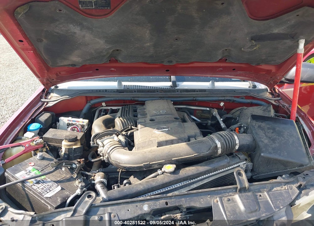 2006 NISSAN XTERRA S VIN: 5N1AN08U26C500516