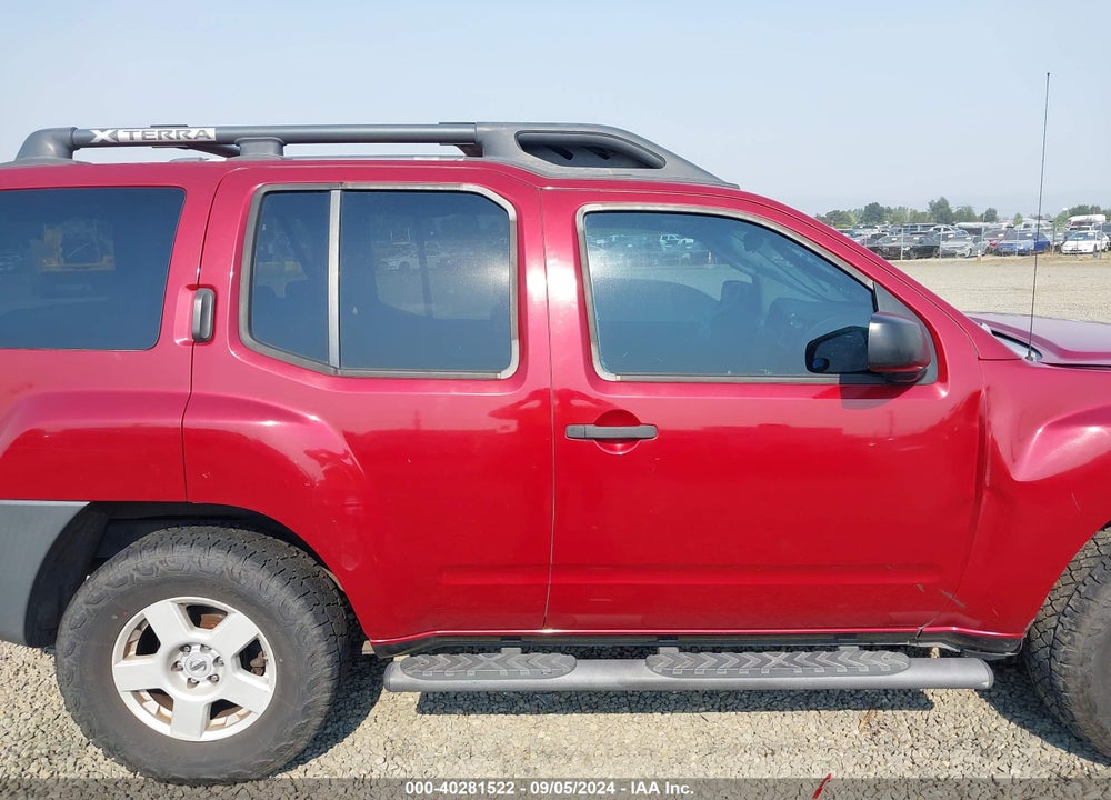 2006 NISSAN XTERRA S VIN: 5N1AN08U26C500516