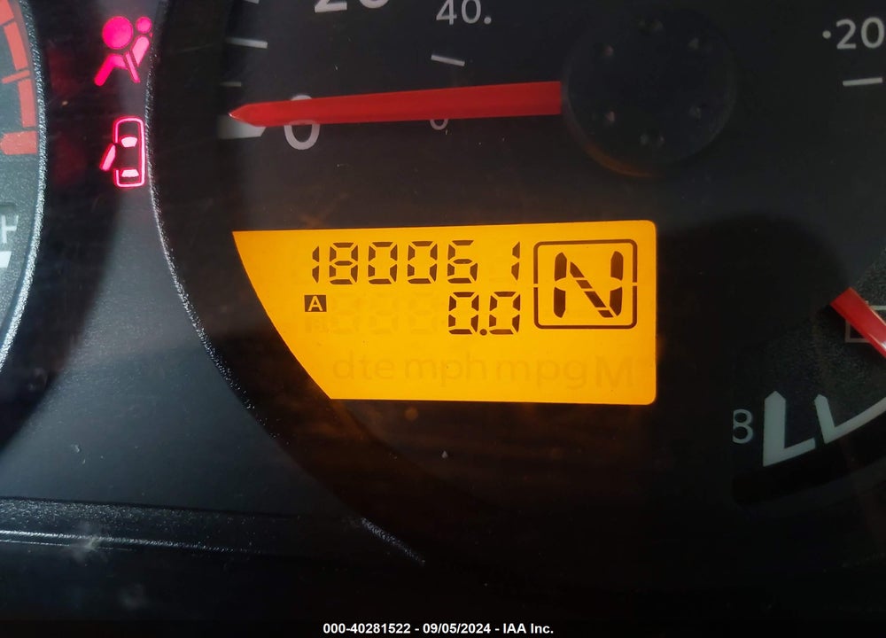 2006 NISSAN XTERRA S VIN: 5N1AN08U26C500516