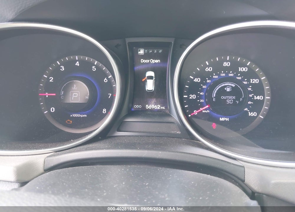2014 HYUNDAI SANTA FE SPORT 2.0L TURBO VIN: 5XYZU3LA3EG159937