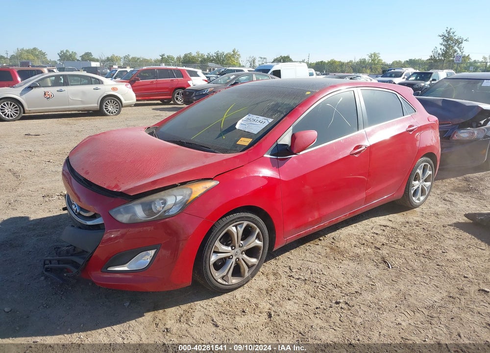 2013 HYUNDAI ELANTRA GT VIN: KMHD35LE8DU055982