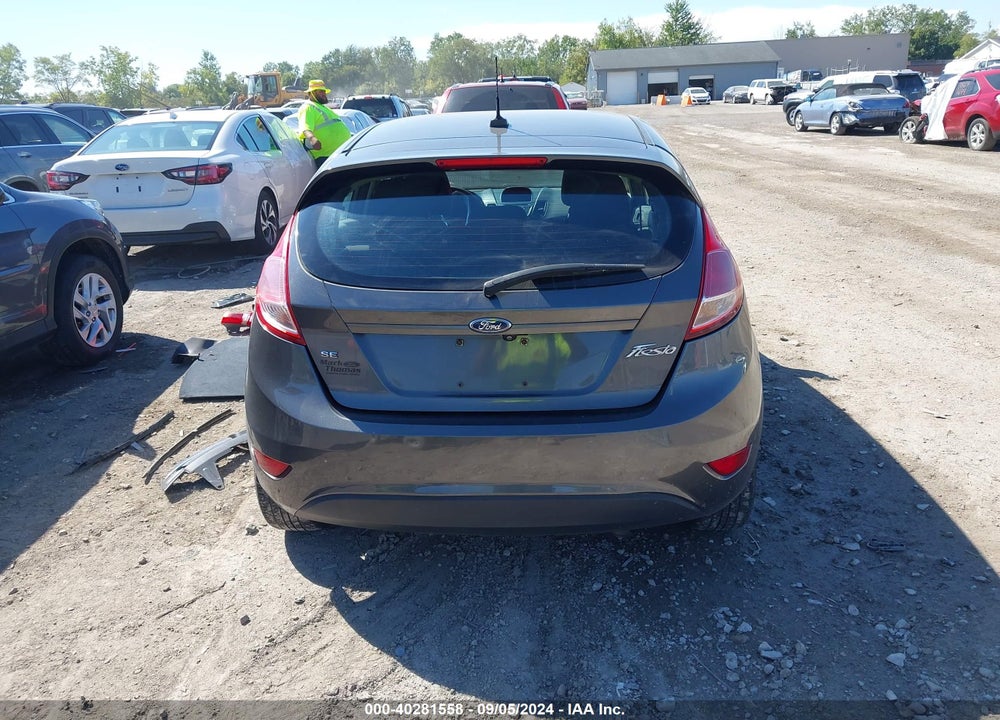 2018 FORD FIESTA SE VIN: 3FADP4EJ9JM121569