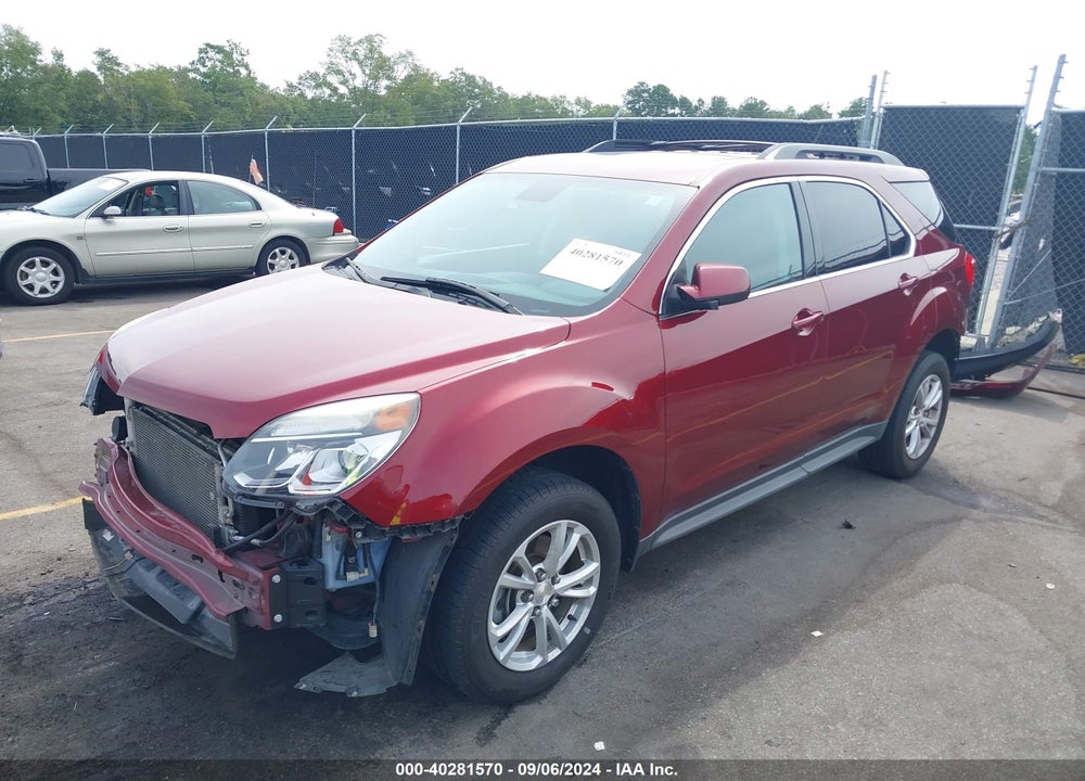 2016 CHEVROLET EQUINOX LT VIN: 2GNALCEK1G1158943
