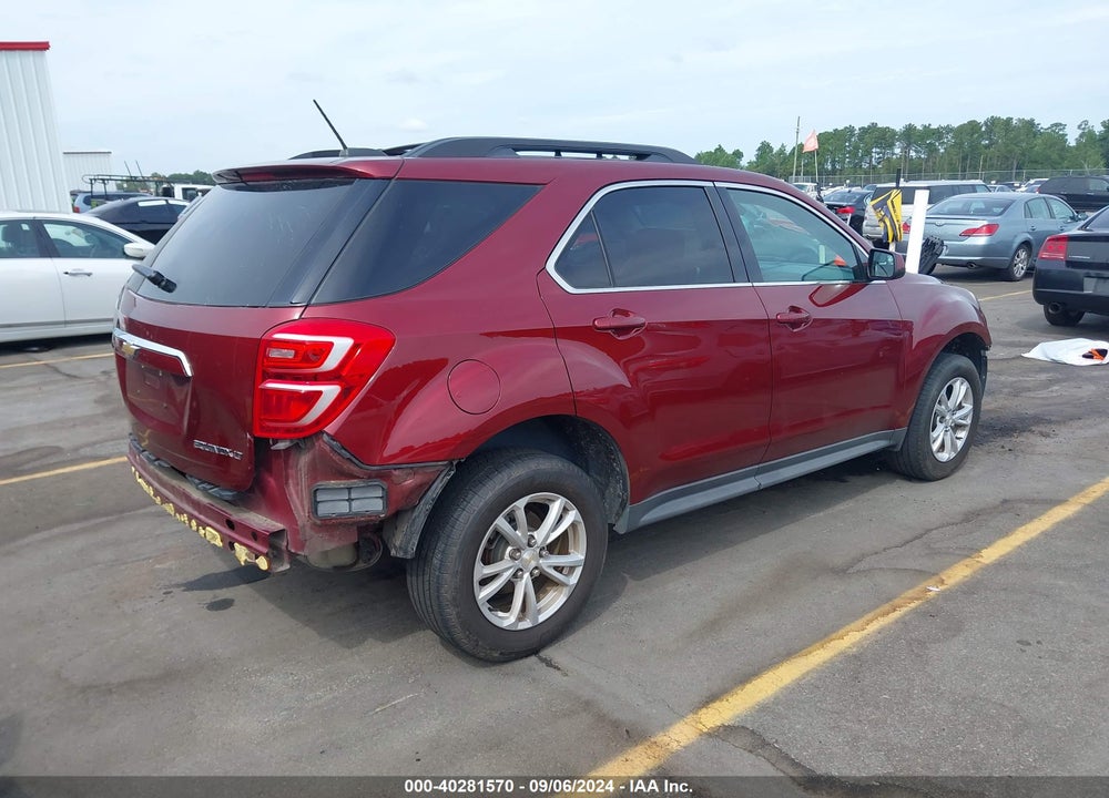 2016 CHEVROLET EQUINOX LT VIN: 2GNALCEK1G1158943