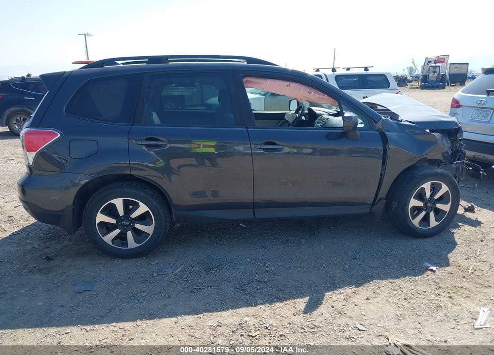 2018 SUBARU FORESTER 2.5I PREMIUM VIN: JF2SJAGC4JH403916