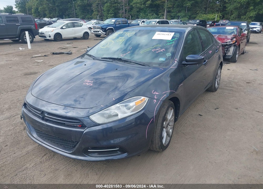 2013 DODGE DART SXT VIN: 1C3CDFBA0DD154544