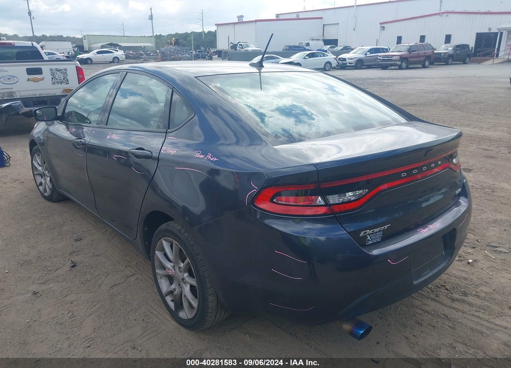 2013 DODGE DART SXT VIN: 1C3CDFBA0DD154544
