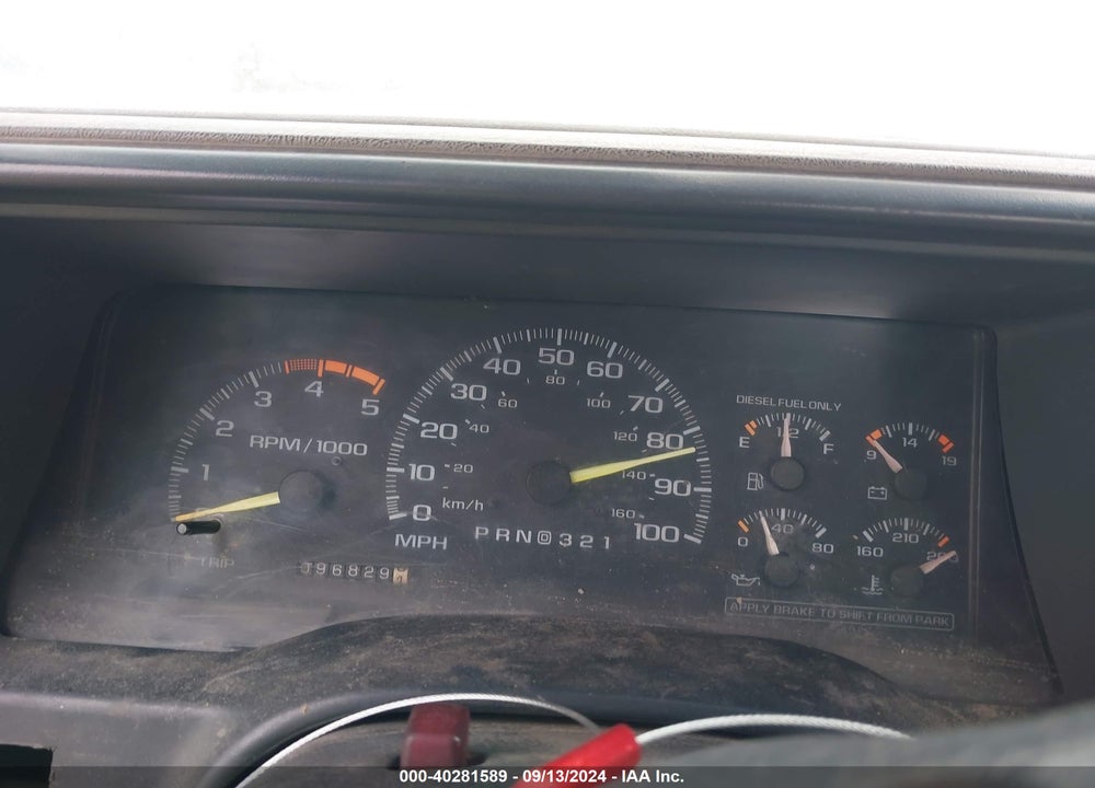 1995 CHEVROLET C3500 C3500-HD VIN: 1GBKC34F6SJ110326
