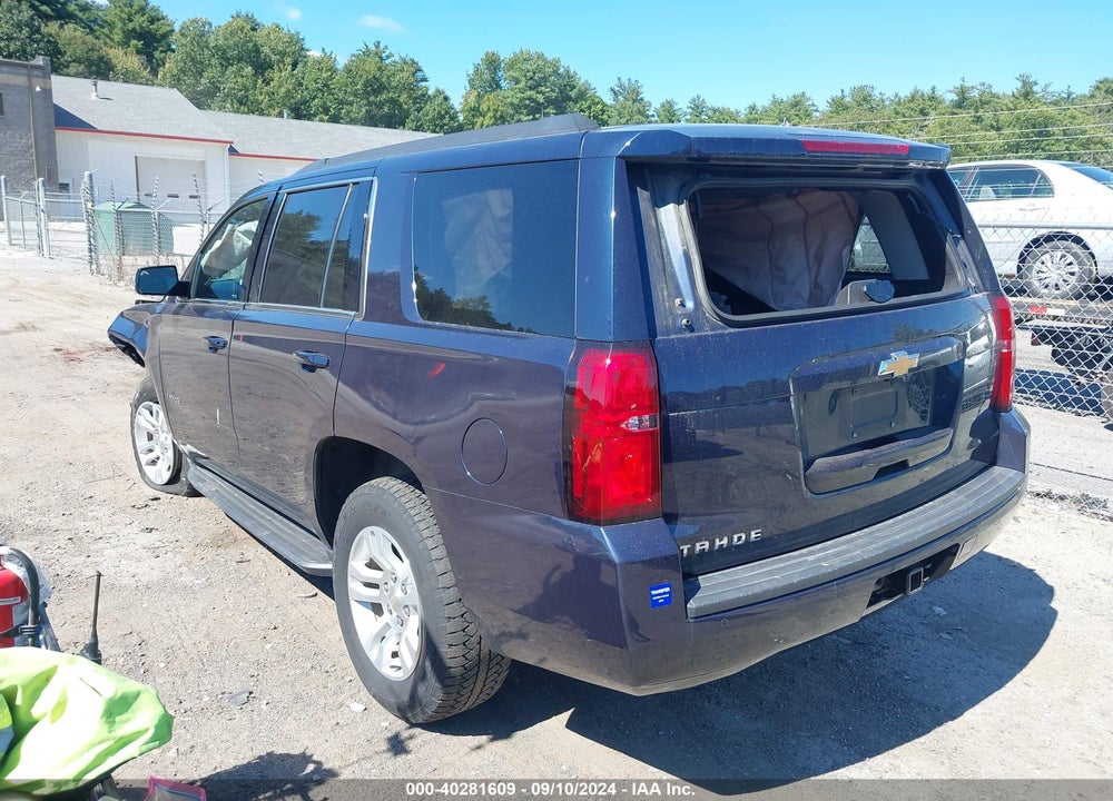 2019 CHEVROLET TAHOE LT VIN: 1GNSKBKC2KR363122