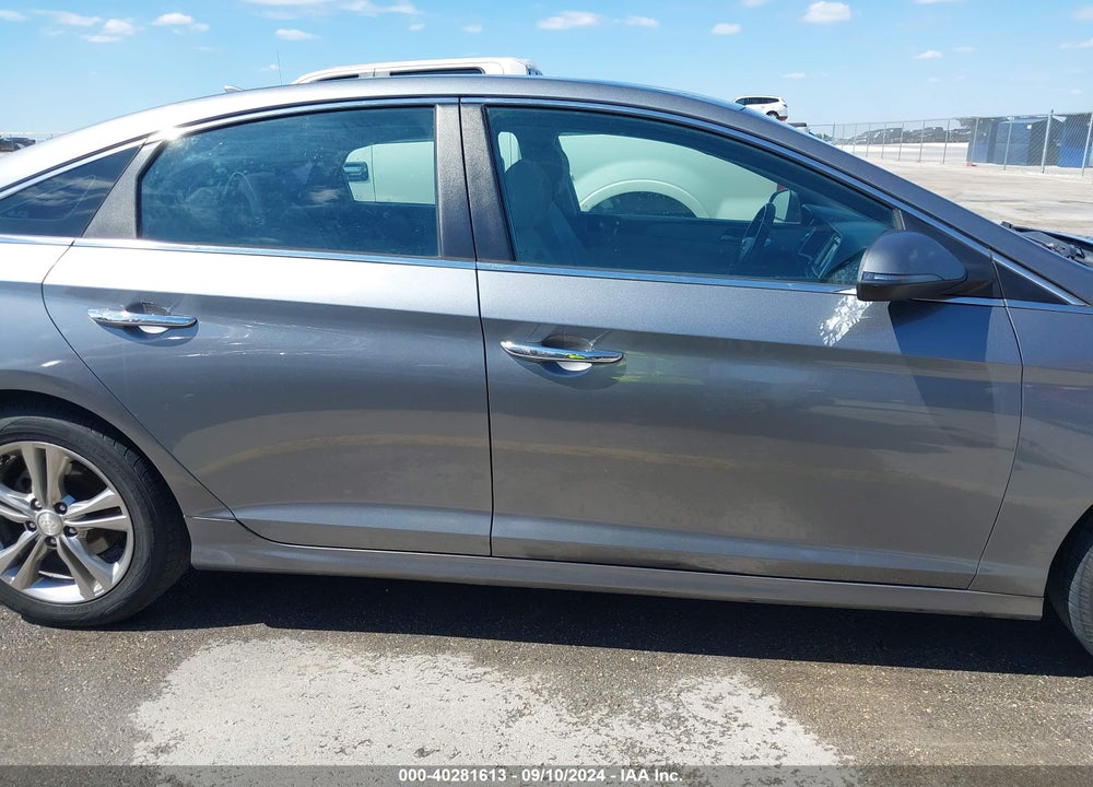 2019 HYUNDAI SONATA SEL VIN: 5NPE34AF9KH769075