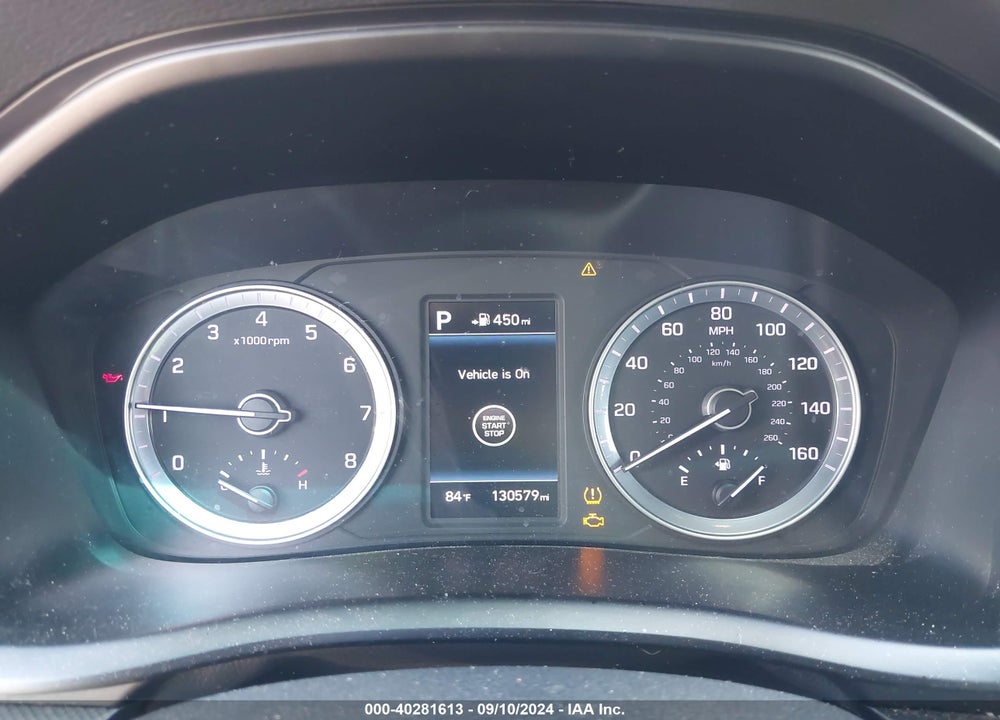 2019 HYUNDAI SONATA SEL VIN: 5NPE34AF9KH769075