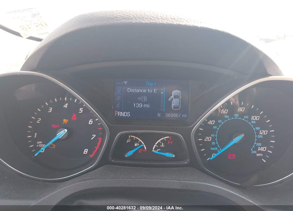 2014 FORD ESCAPE SE VIN: 1FMCU0GX5EUD29423