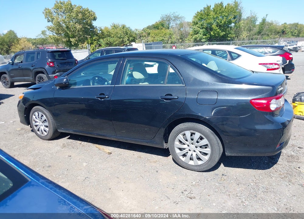 2013 TOYOTA COROLLA LE VIN: 2T1BU4EE6DC125301