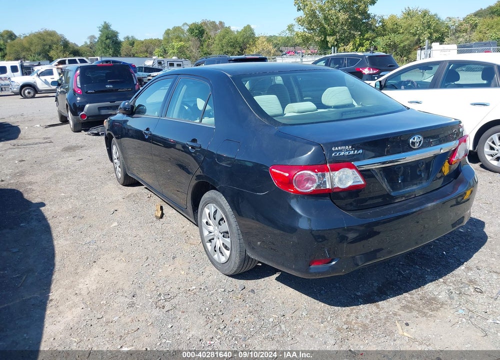 2013 TOYOTA COROLLA LE VIN: 2T1BU4EE6DC125301