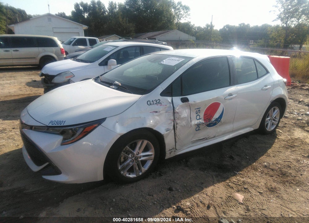 2019 TOYOTA COROLLA SE VIN: JTNK4RBE2K3042547