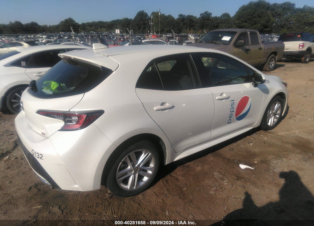 2019 TOYOTA COROLLA SE VIN: JTNK4RBE2K3042547