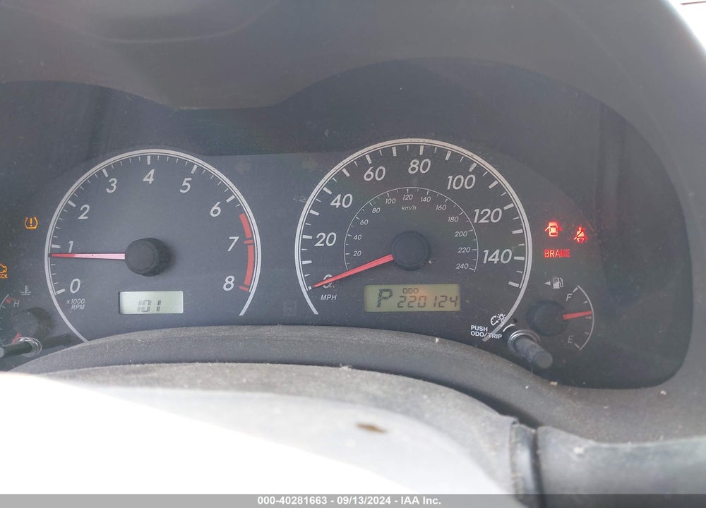 2009 TOYOTA COROLLA LE VIN: 1NXBU40E49Z008457
