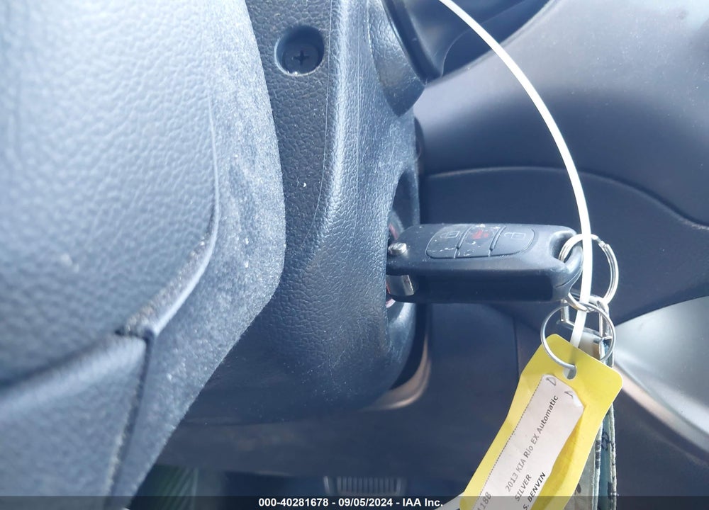 2013 KIA RIO EX VIN: KNADN5A35D6200154