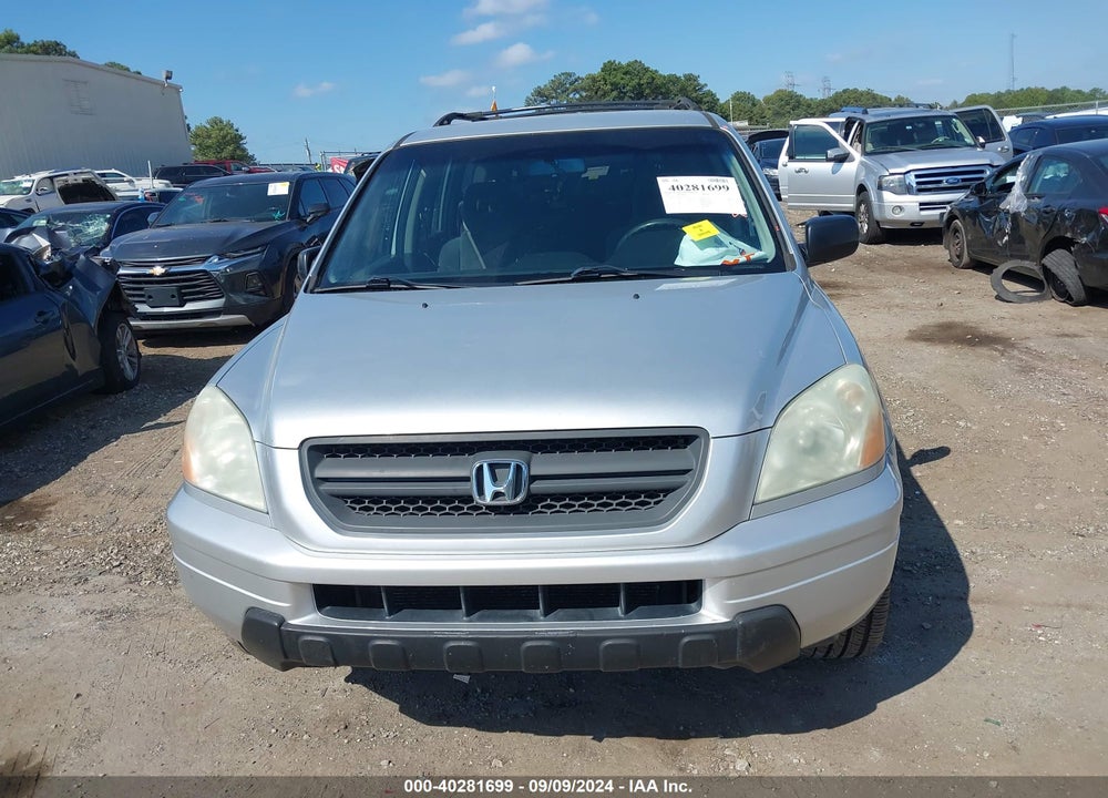 2005 HONDA PILOT LX VIN: 2HKYF18115H552363