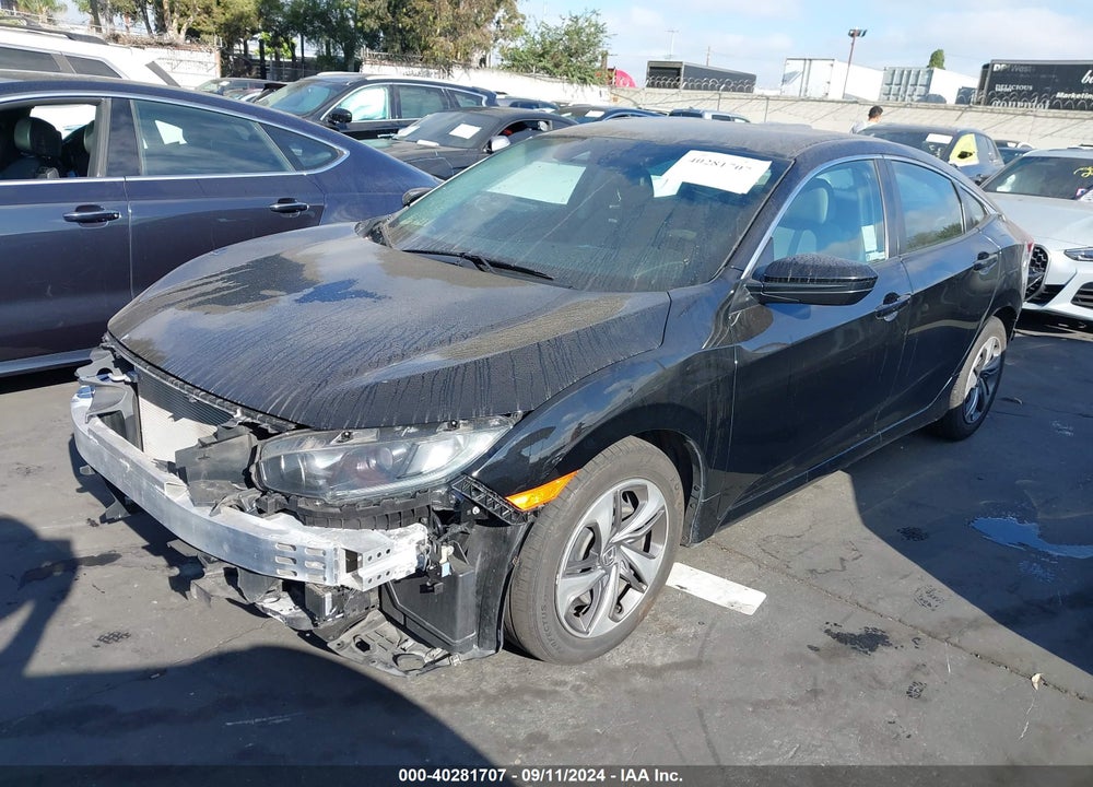 2019 HONDA CIVIC LX VIN: 2HGFC2F62KH523092