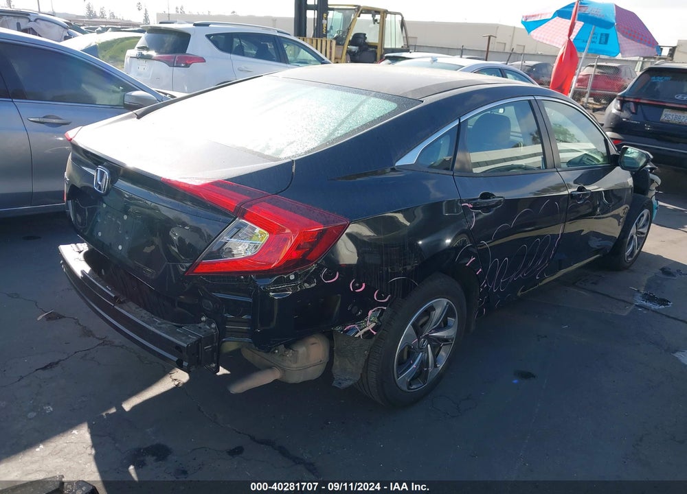 2019 HONDA CIVIC LX VIN: 2HGFC2F62KH523092