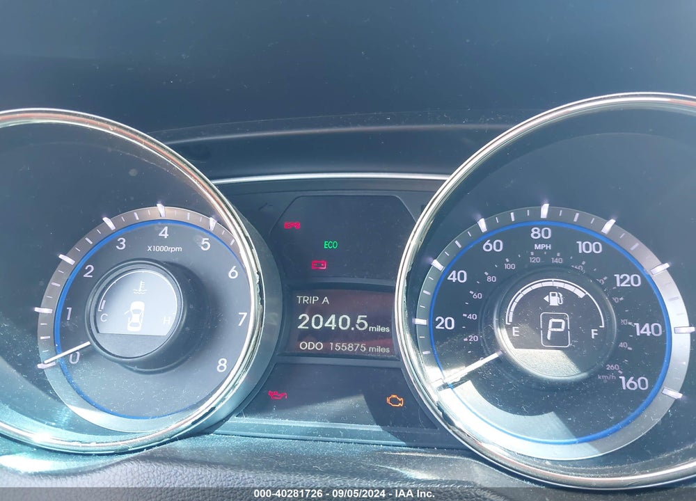 2013 HYUNDAI SONATA VIN: 5NPEC4ACXDH715292