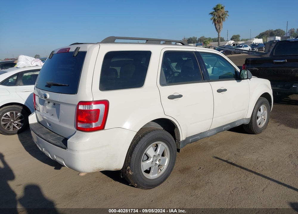 2012 FORD ESCAPE XLT VIN: 1FMCU0D76CKC45740