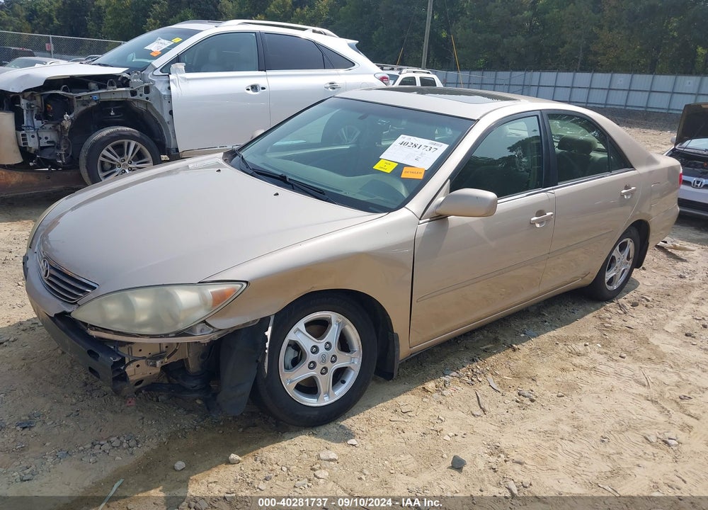 2005 TOYOTA CAMRY LE VIN: 4T1BE32K05U946878