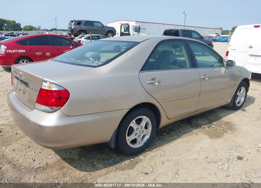 2005 TOYOTA CAMRY LE VIN: 4T1BE32K05U946878