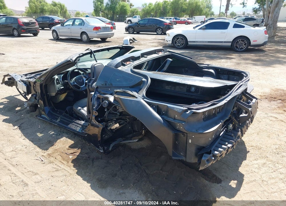 2015 CHEVROLET CORVETTE STINGRAY Z51 VIN: 1G1YL2D73F5122840