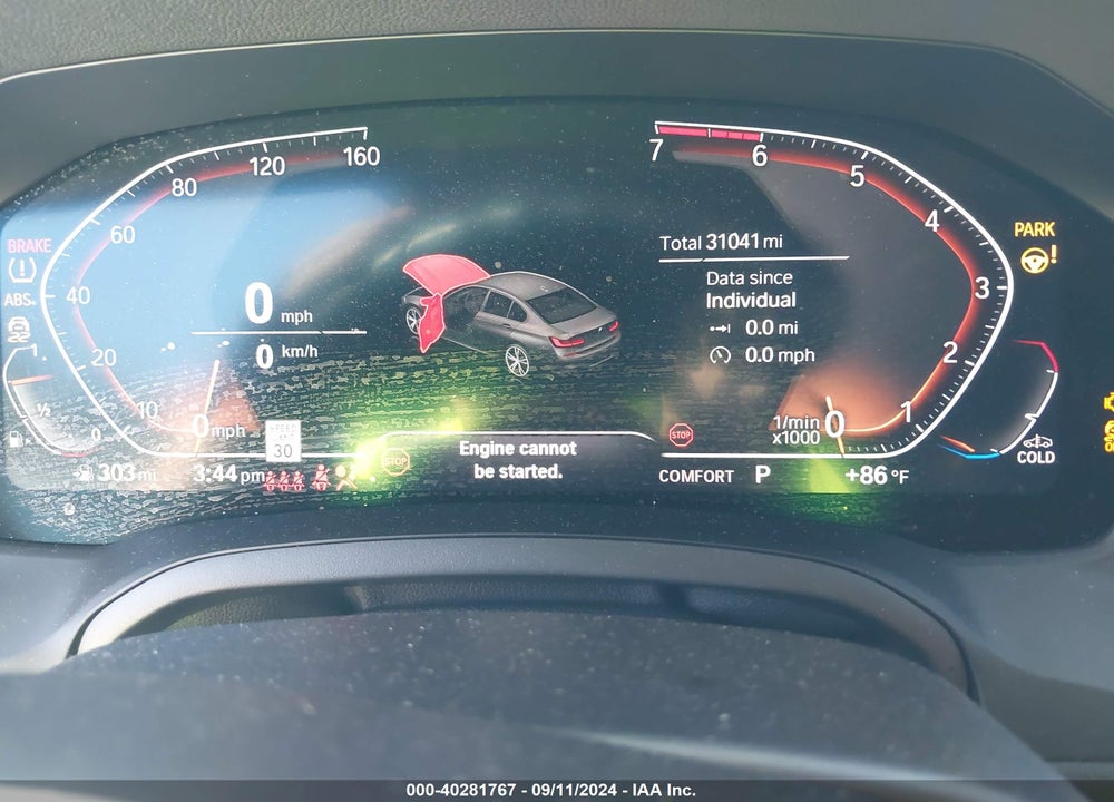 2022 BMW 330I XDRIVE VIN: 3MW5R7J04N8C67199