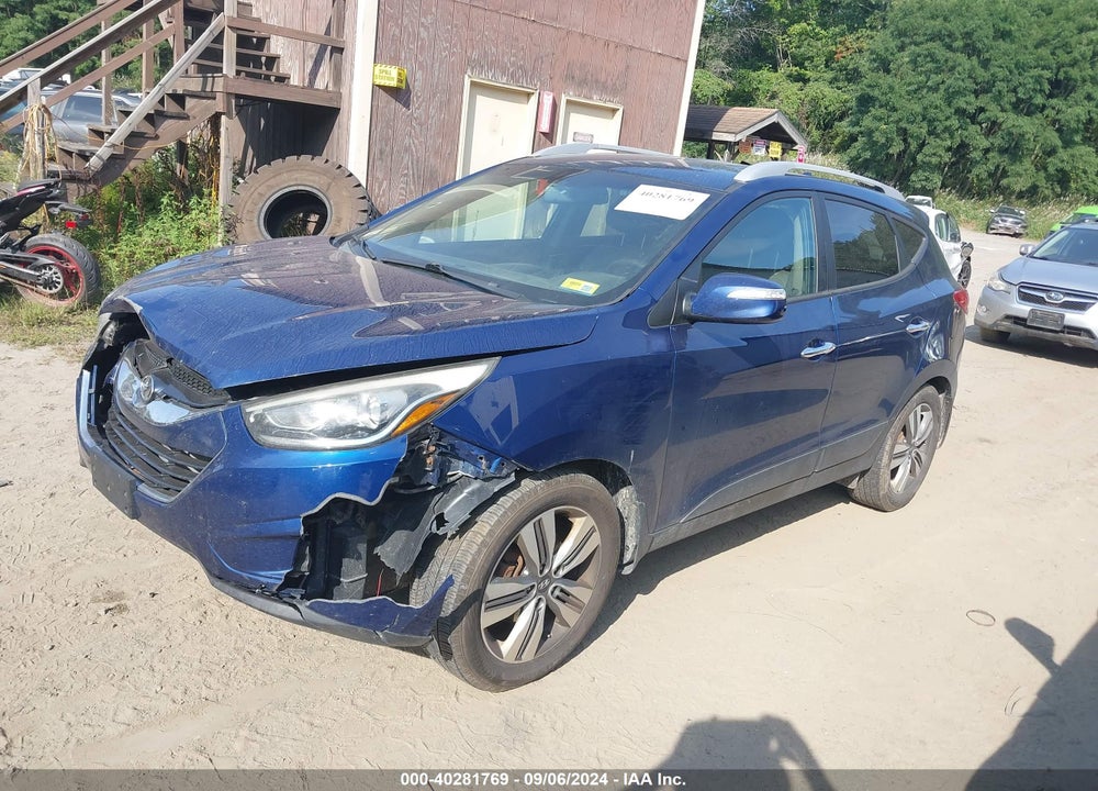 2014 HYUNDAI TUCSON LIMITED VIN: KM8JUCAG9EU803973