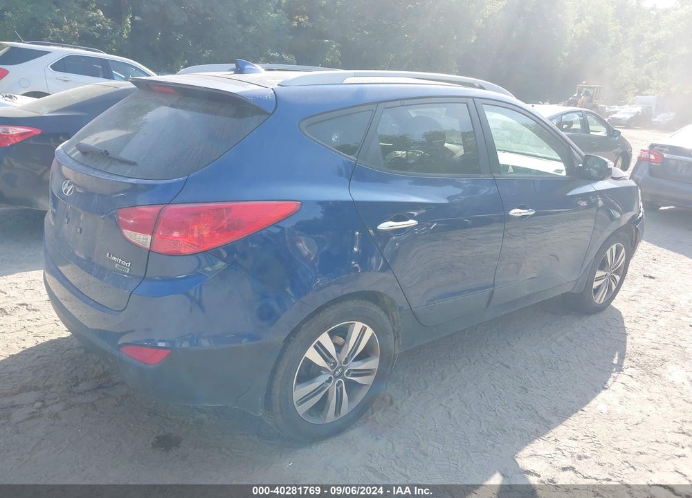 2014 HYUNDAI TUCSON LIMITED VIN: KM8JUCAG9EU803973
