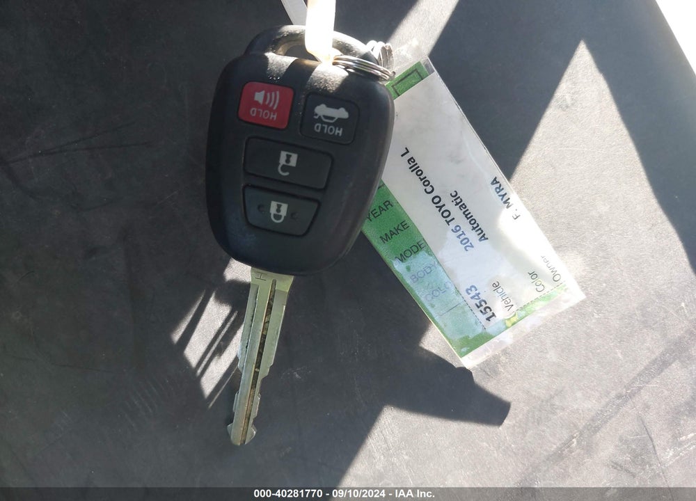 2016 TOYOTA COROLLA S PLUS VIN: 5YFBURHE6GP389714
