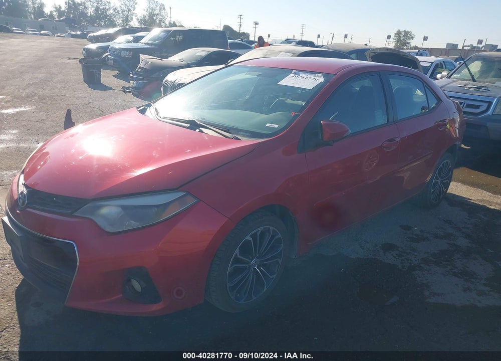 2016 TOYOTA COROLLA S PLUS VIN: 5YFBURHE6GP389714