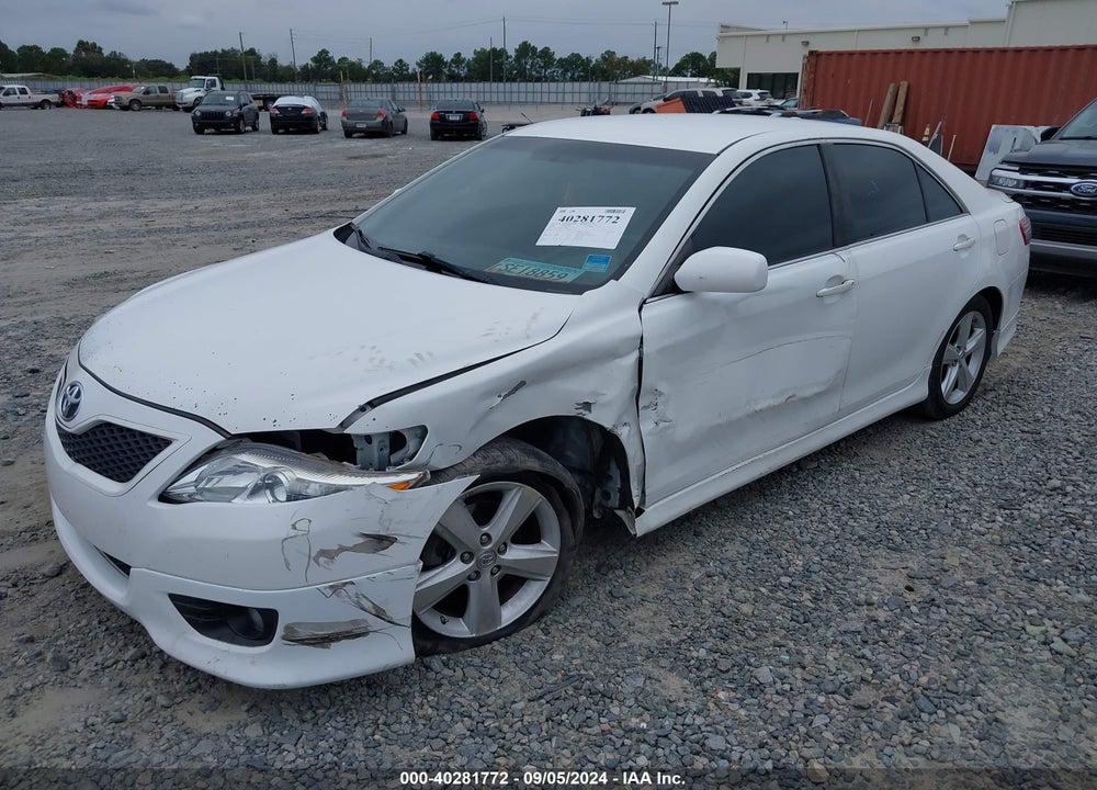 2010 TOYOTA CAMRY SE VIN: 4T1BF3EK0AU538075