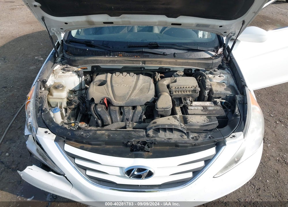 2014 HYUNDAI SONATA GLS VIN: 5NPEB4ACXEH884474