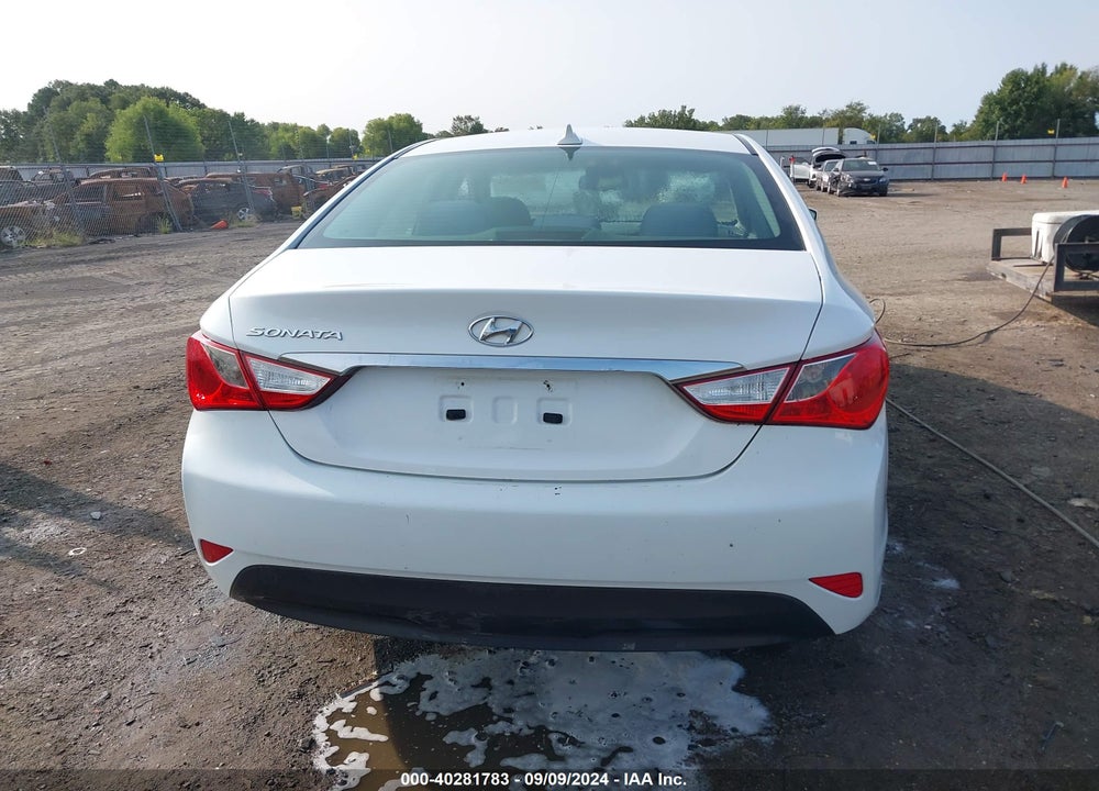 2014 HYUNDAI SONATA GLS VIN: 5NPEB4ACXEH884474