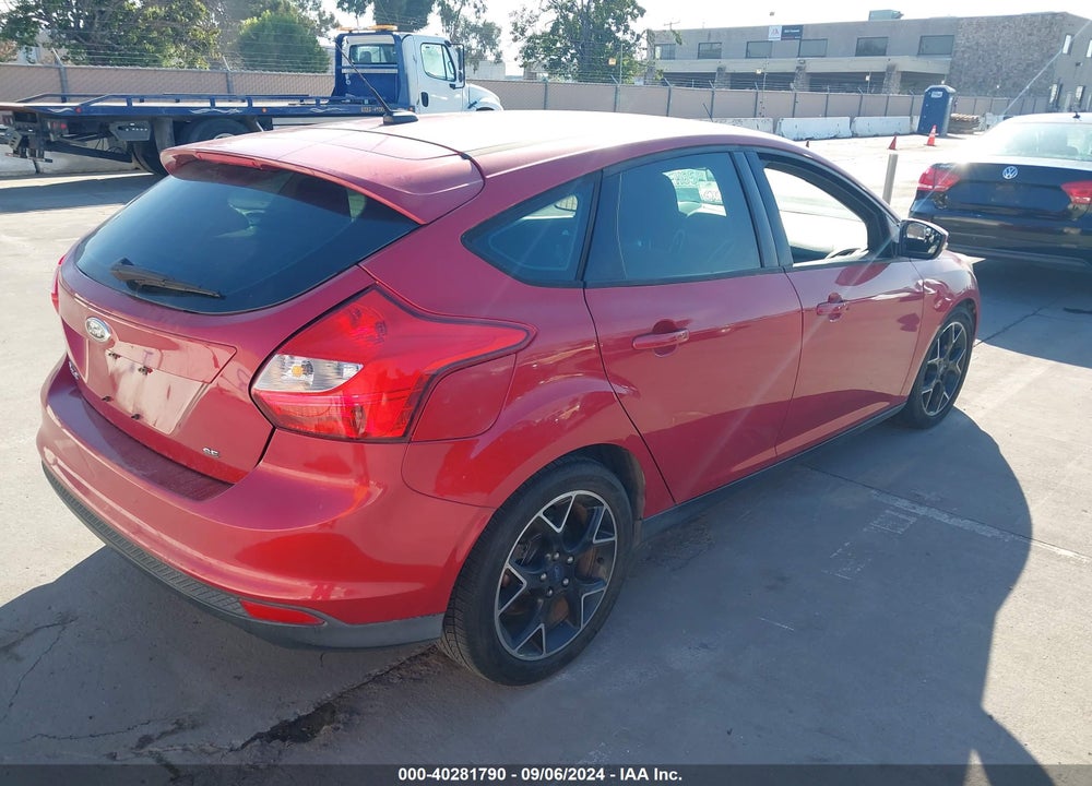 2012 FORD FOCUS SE VIN: 1FAHP3K2XCL416211