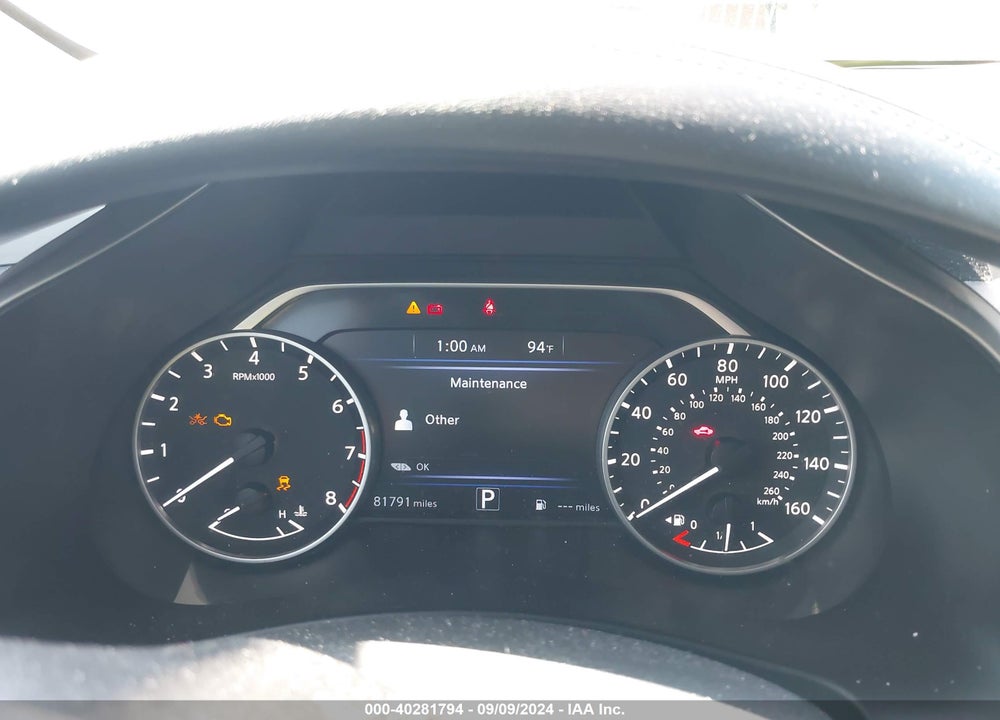 2019 NISSAN MURANO SV VIN: 5N1AZ2MS8KN133866