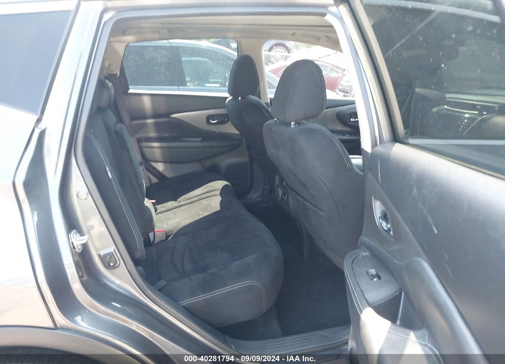 2019 NISSAN MURANO SV VIN: 5N1AZ2MS8KN133866