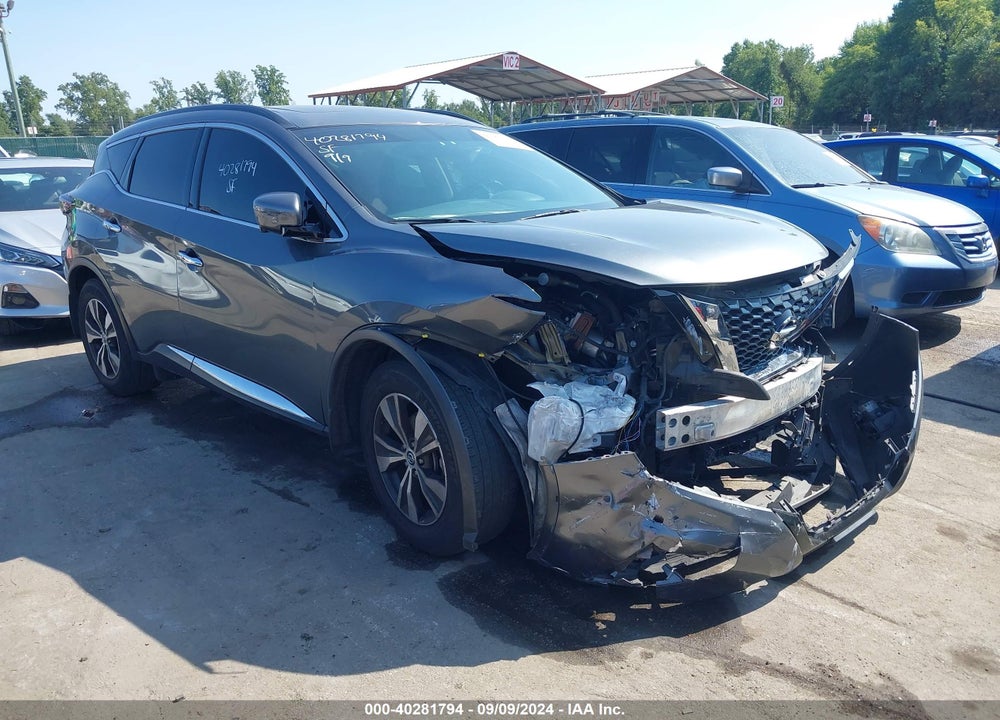 2019 NISSAN MURANO SV VIN: 5N1AZ2MS8KN133866