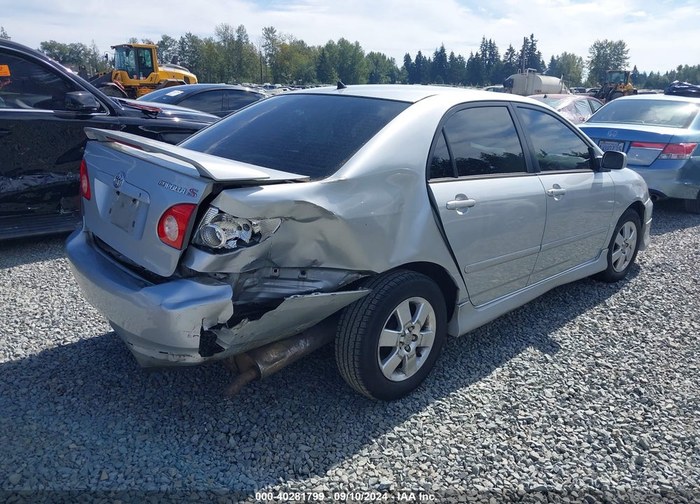 2006 TOYOTA COROLLA S VIN: 1NXBR30E46Z609147