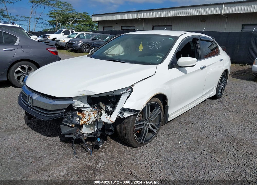 2017 HONDA ACCORD SPORT SE VIN: 1HGCR2F15HA022260