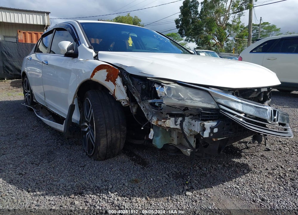 2017 HONDA ACCORD SPORT SE VIN: 1HGCR2F15HA022260