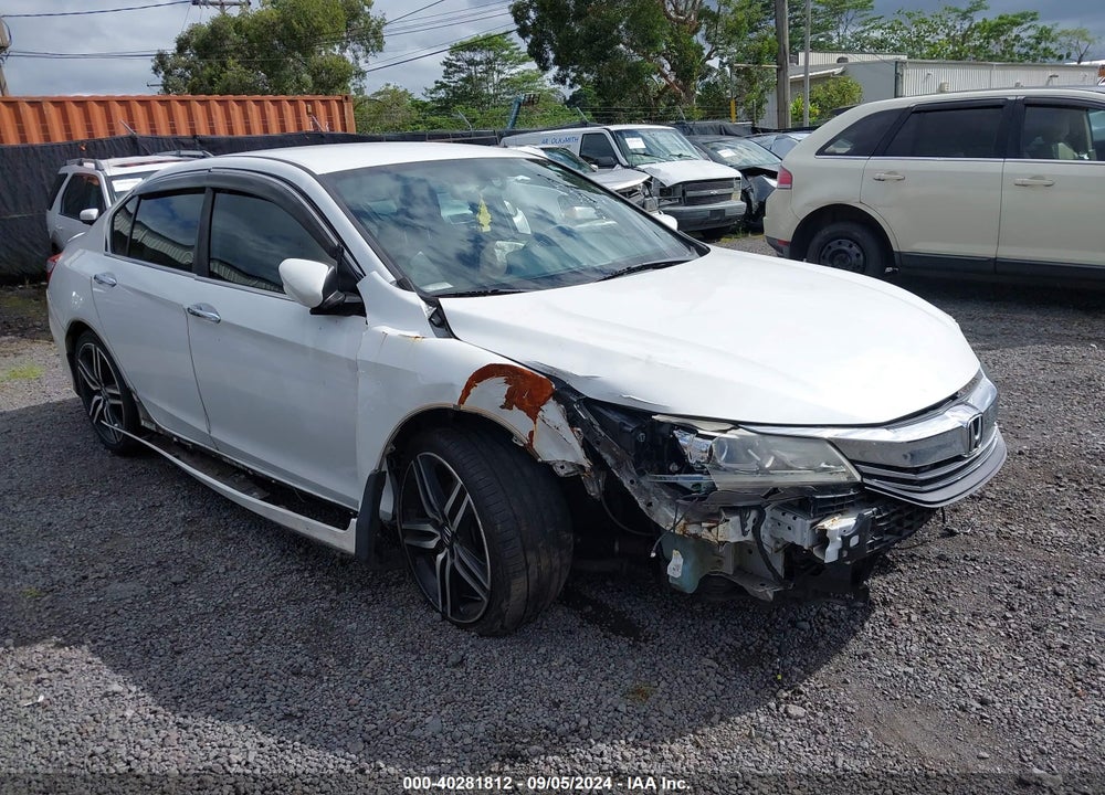 2017 HONDA ACCORD SPORT SE VIN: 1HGCR2F15HA022260