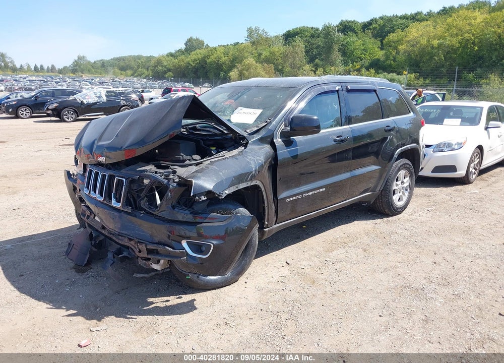 2014 JEEP GRAND CHEROKEE LAREDO VIN: 1C4RJFAG8EC110948