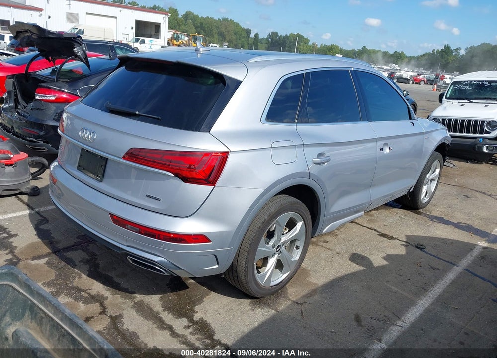 2022 AUDI Q5 PREMIUM PLUS 45 TFSI S LINE QUATTRO S TRONIC VIN: WA1EAAFY7N2025490